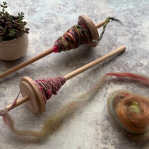 Heidifeathers Wooden Spindles or Spindle Choose from 10 20 Spindles image 3