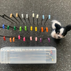 Heidifeathers 'Ultimate Needle Mix' Felting needles -15 Different types of needle! Including star, reverse, twisted, triangular, crown...