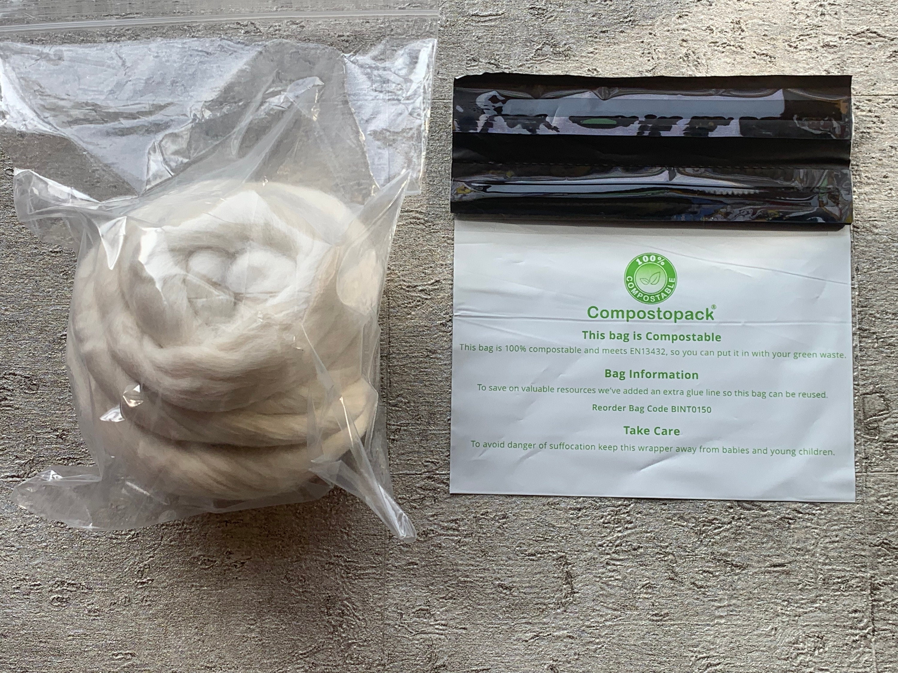 Lana Para Fieltrar Con Aguja Woolbuddy, Lana Con Núcleo Card | Meses