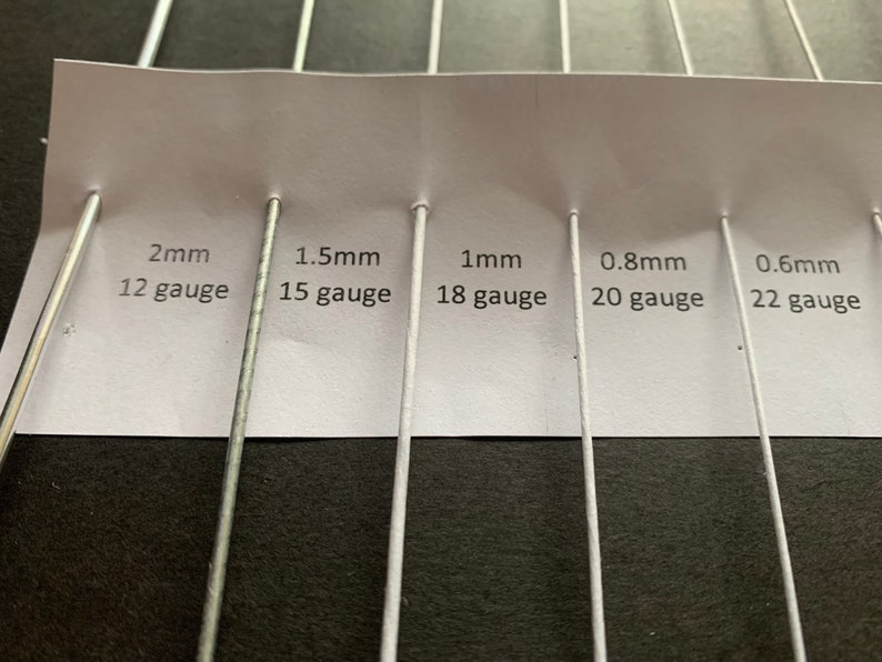 Heidifeathers Needle Felting Wire Armature Wire Many Gauges Etsy UK