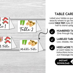 Christmas Pajama Party Bunco, Printable Bunco Score Cards, Score Card ...