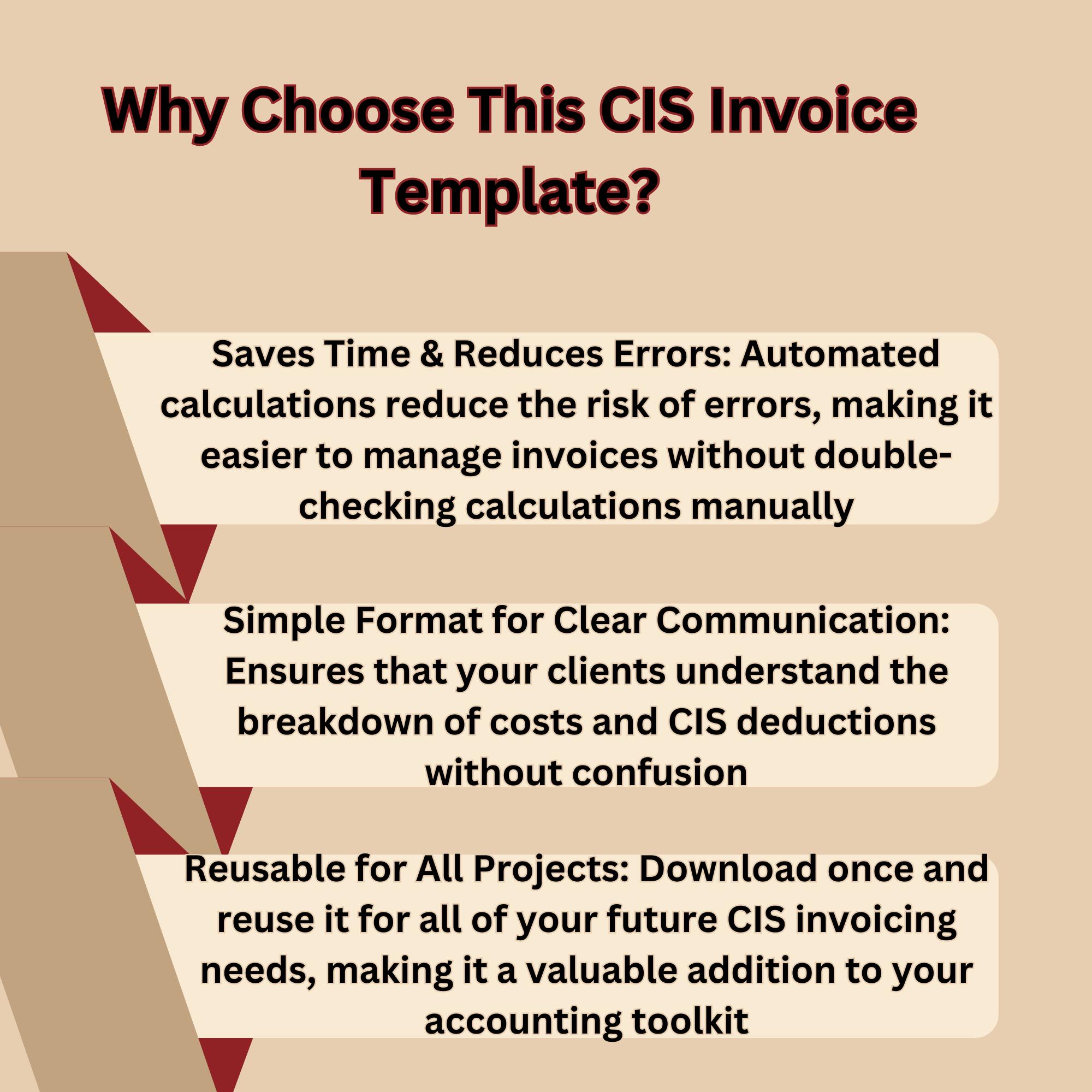 Automated CIS Invoice Template Excel With Materials Perfect For Sole Automated CIS Invoice Template Excel With Materials Perfect For Sole