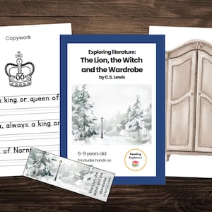 The Lion, the Witch and the Wardrobe | Narnia | Literature Unit | Book Study | 6-9 years old | Reading Explorers