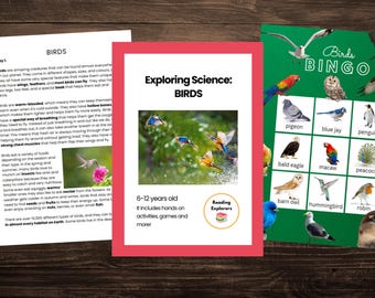 Birds | Science Unit Study | 6-12 years old | Reading Explorers