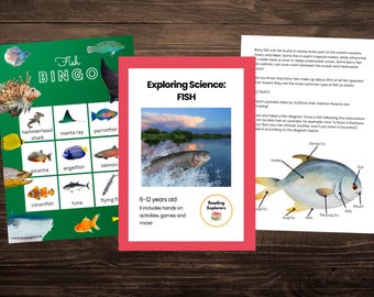 Fish | Science Unit Study | Family Style | 6-12 years old | Reading Explorers