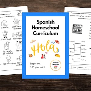 Spanish Homeschool Curriculum | Spanish for Beginners | Home Education | Reading Explorers