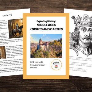 Knights and Castles | Middle Ages | Medieval History Unit Study| 6-12 years old | Reading Explorers