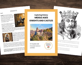 Knights and Castles | Middle Ages | Medieval History Unit Study| 6-12 years old | Reading Explorers