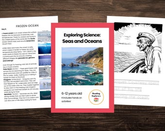 Seas and Oceans | Science Unit Study | 6-12 years old | Reading Explorers