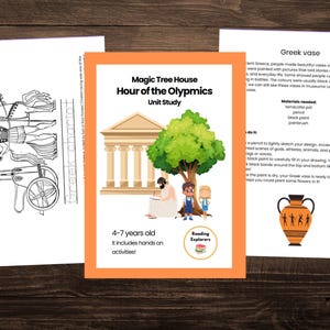 Può includere: Un'attività educativa stampabile per bambini dai 4 ai 7 anni sui Giochi Olimpici dell'antica Grecia. L'attività include una pagina da colorare di una corsa di carri e istruzioni per realizzare un vaso greco con terracotta, vernice e una matita.