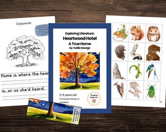 Heartwood Hotel by Kallie George | Literature Guide | Book Study | 5-8 years old | Reading Explorers