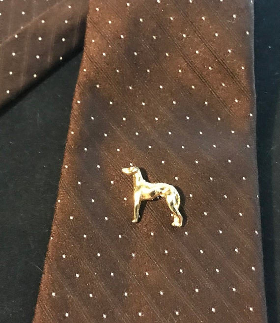 Gold Labrador Dog Tie Tack, Figural Dog Tie Tack,… - image 9