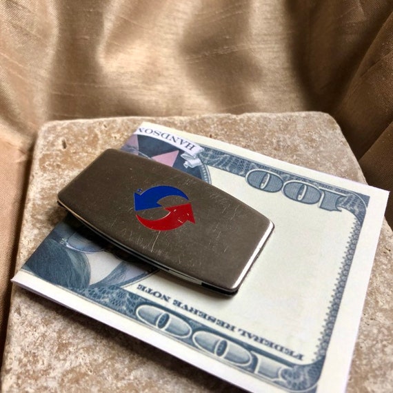 Vintage Money Clip, Zippo Money Clip, Swiss Army M