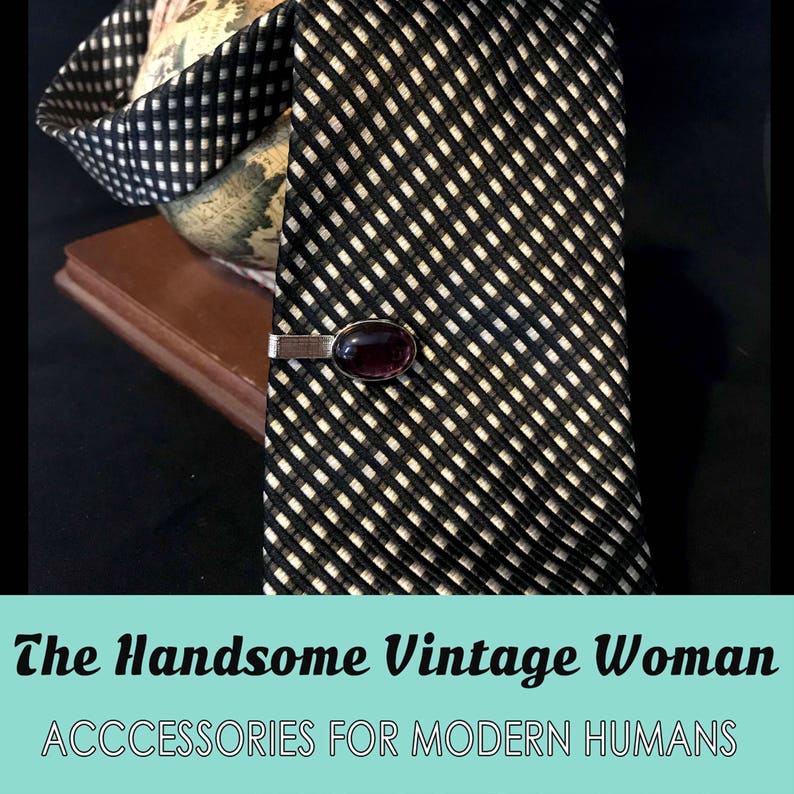 Vintage Roberto Vellini Collezione Necktie, Silk Handmade Neck tie, Black Cream and White, Small Pattern image 4
