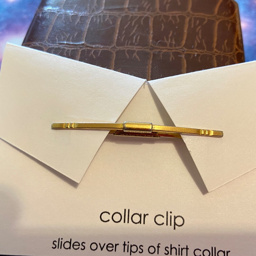 Gold Tone Swank Collar Bar Vintage 1930s Collar Bar Collar Etsy