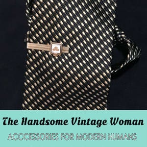 Vintage Roberto Vellini Collezione Necktie, Silk Handmade Neck tie, Black Cream and White, Small Pattern image 5