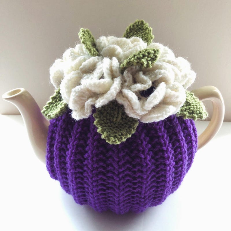 Knitted Tea Cosy Etsy