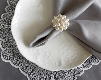 Wedding Napkin Rings Etsy