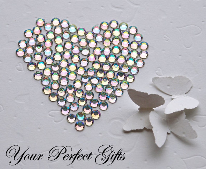 1000 pcs 3mm Acrylic Faceted Flat Back Rhinestone Gem Crystal Clear Green Pink Blue Yellow Red Purple Orange Silver Gold image 3