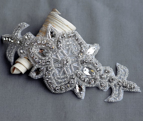 Rhinestone Applique Bridal Accessories Crystal Trim Rhinestone Beaded Applique Wedding Dress Sash Belt Headband Jewelry RA036 Rhinestone Applique Bridal Accessories Crystal Trim Rhinestone Beaded  Applique Wedding Dress Sash Belt Headband Jewelry RA036 - Etsy