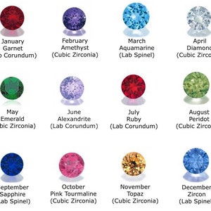 12 Rhinestone Button Birthstone Birth Stone Crystal TIARA - Etsy