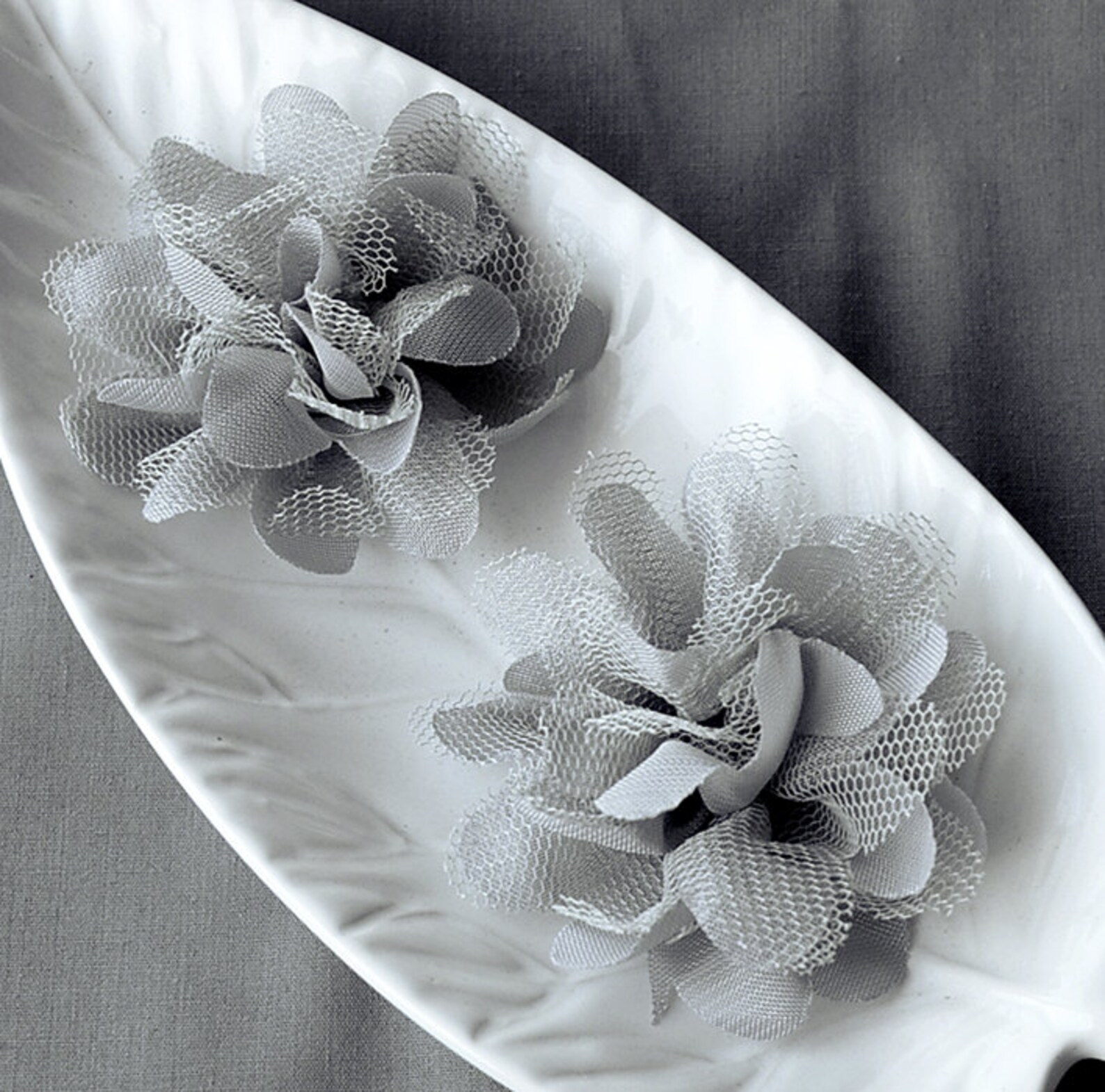 chiffon and tulle
