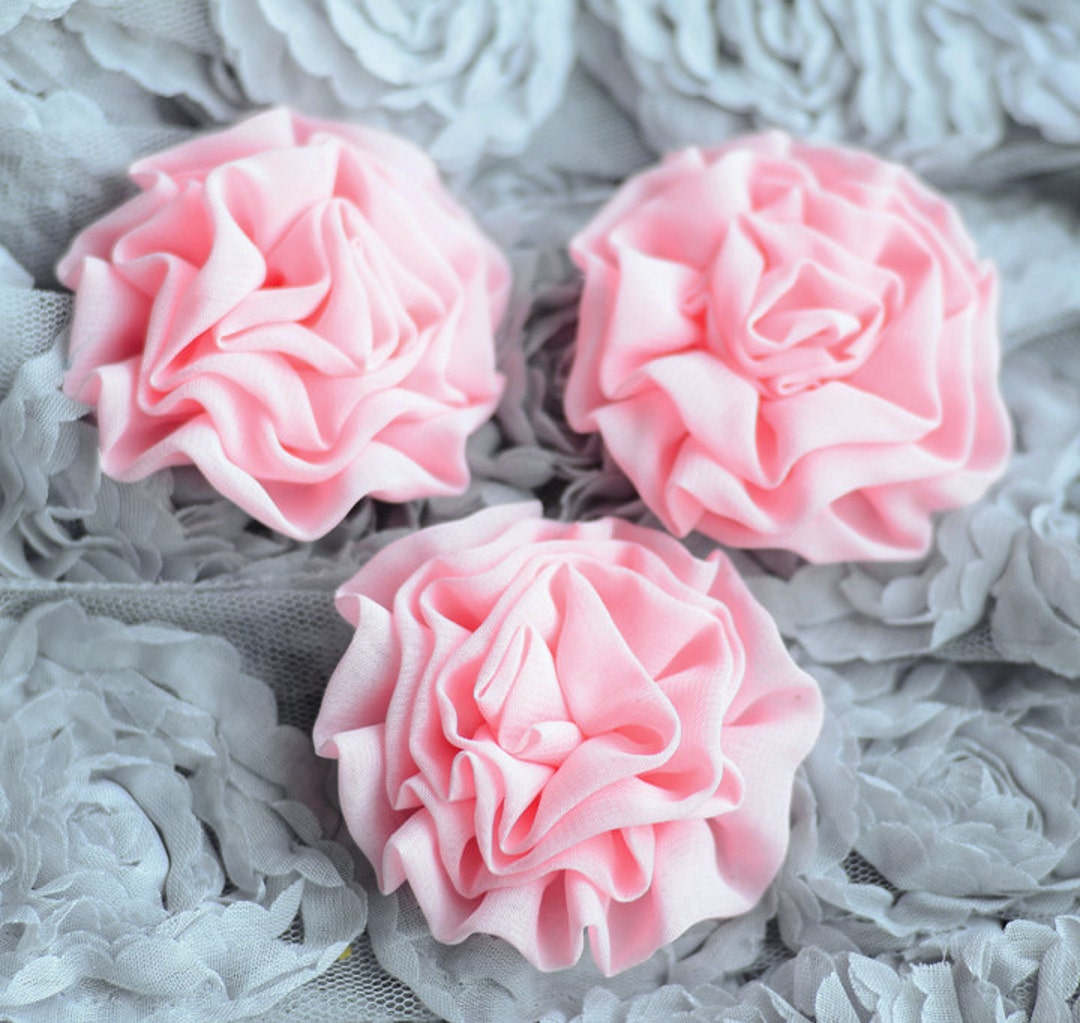 Chiffon Fabric Flower Tutorial