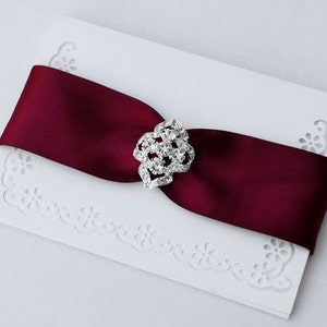 Ribbon Buckles In Wedding Cards & Invitations For Sale | UK - Foto 14