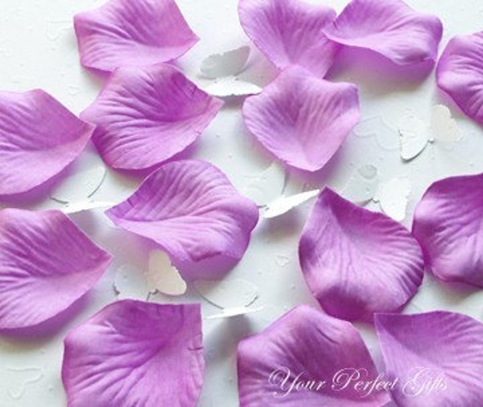 1000 Pieces Lavender Purple Silk Rose Petals Wedding Flower Etsy