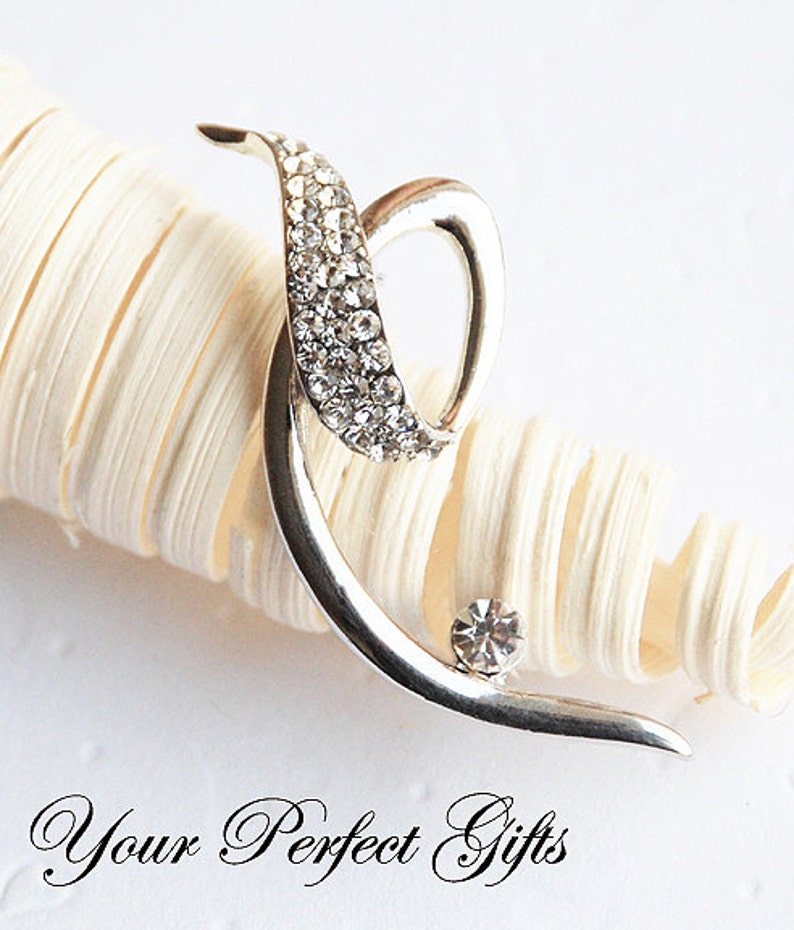 SALE Rhinestone Brooch Component Crystal Flower Bridal Hair Comb Shoe Clip Pin Wedding Cake Decoration Invitation BR033
