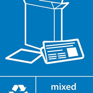 Papier et carton bleus recyclés, grandes et petites enseignes de qualité externe, avis de signalisation, planches ou autocollants en PVC rigide Foamex, tailles A