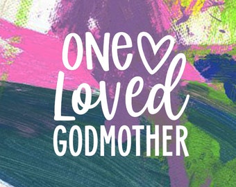 Paint and Peel Canvas - Godmother - Choose Size