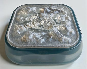 Personalized Resin Jewelry Box, Custom Name Keepsake Storage, Single or Double Layer