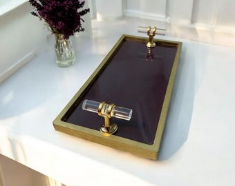 Custom Epoxy Resin Tray: Personalized Decorative Serving Tray