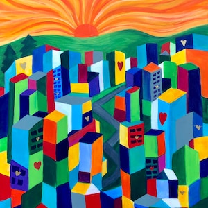 The Power of Community- 8x10&quot;  PRINT global citizens community