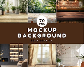 Mockup Background bundle - 70 PNG, Product Display Backdrops (Digital download)