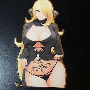 Blonde Final Battler 5&quot; Anime Waifu Gold Metal Card