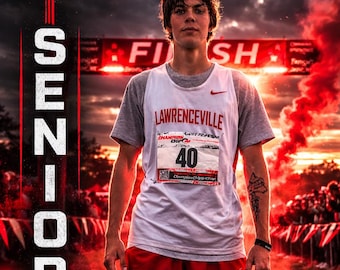 Professional Photo Edit | Dramatic Lighting | Sports Senior Portrait Edit | Glamour Magazine Style | Custom Digital Photo Enhancement