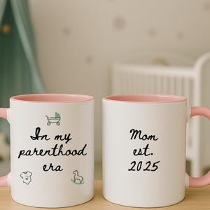 Personalized Mom Mug: Humorous New Parent Coffee Mug