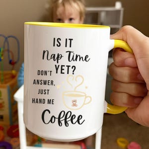 Funny New Parent Coffee Mug: Humorous Gift for Mom or Dad