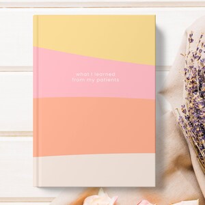 Nurse Journal, Graduation gift for RN, New Registered Nurse Notebook, Retirement Present, Unique Memory Keepsake for Doctors, Funny Moments