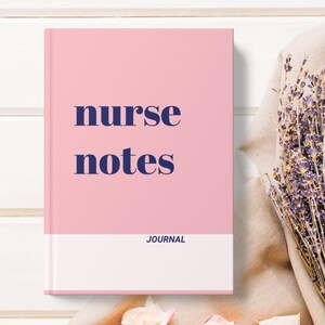 Nurse Journal, Graduation gift for RN, New Registered Nurse Notebook, Retirement Present, Unique Memory Keepsake for Doctors, Funny Moments