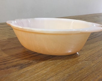 Gold Pyrex Oval Casserole Dish Made In Australia Cookware Bakeware Serve wareRetti Vintage Kitchen Kitchenware Yellow Pyrex Agee Gold Dish