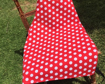 Kids Red and White Polka Dot Full Apron, Art Apron, Toddler Aprons, Adult Apron, Australian Sellers, Housewarming Gifts, Stocking Fillers