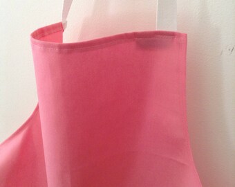 Childrens Fitted Baby Pink Full Apron more Colours Available Art Smock Childs Apron Australian Made Bulk Aprons Kitchin gift
