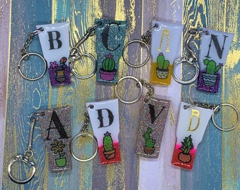 Expresso Cup Initial Keyring