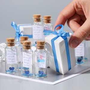 Sympathy Gifts in Boxes for Loss of Loved One, Funeral Favors In Bulk, Celebration of Life Gifts, Forever in Our Hearts, Message in a Bottle