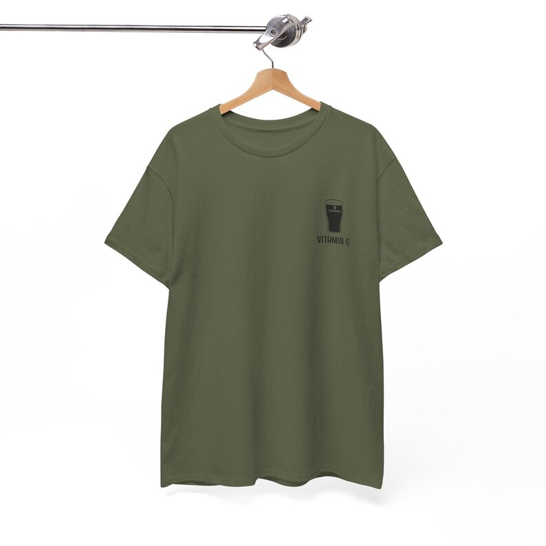 Vitamin G Guinness Glass T-Shirt | St. Patrick's Day Beer Tee image 6