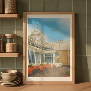 Impression d'art The Conservatory at the Horniman Museum and Gardens, Forest Hill, Londres, SE23, A4/A3