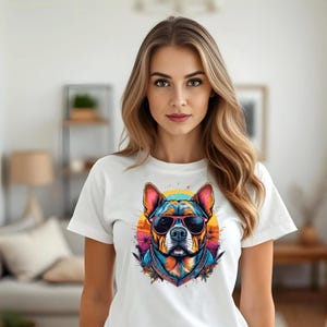 Dog Tshirt Design, New Tshirt Design, Tshirt Design PNG, Tshirt Design SVG, Dog Design, Colorful Design, Colorful Tshirt, New Tshirt Designs